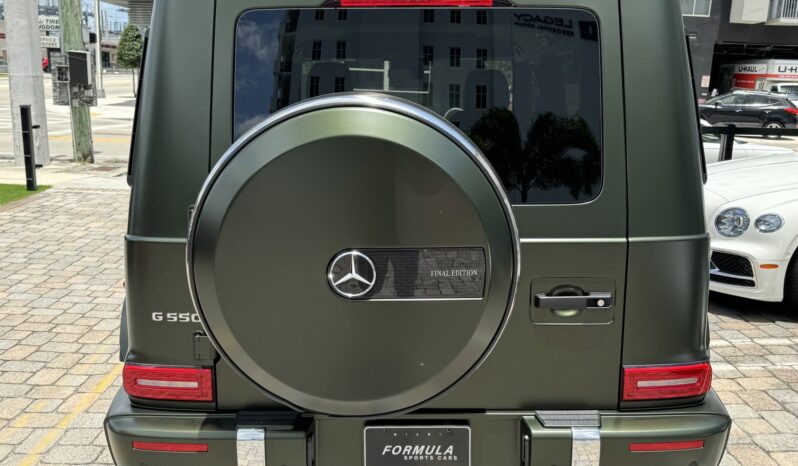 2024 Mercedes-Benz G 550 Final Edition full