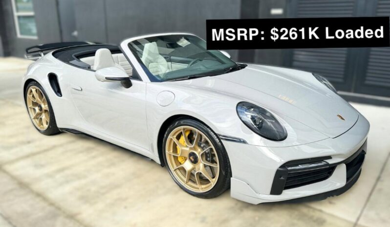 2021 Porsche 911 Turbo S Cabriolet full