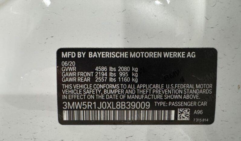 2020 BMW 3 Series 330i full