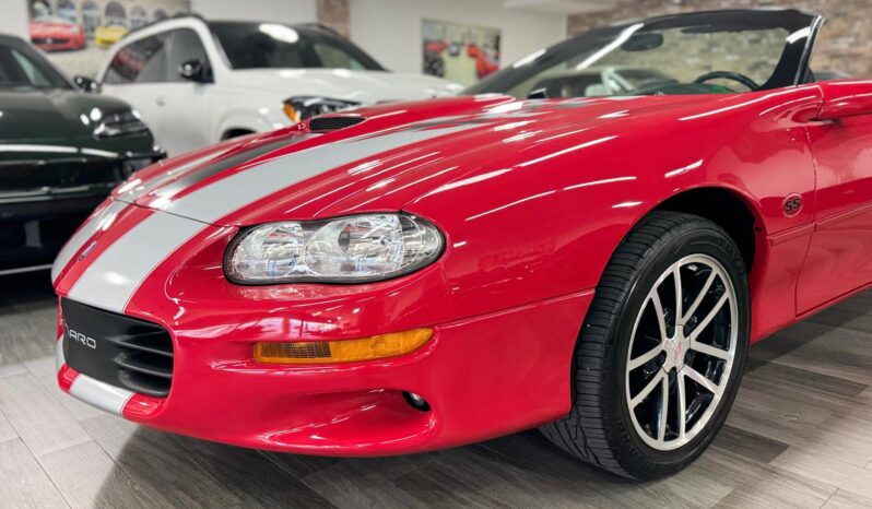 2002 Chevrolet Camaro Z28 SS 35th Anniversary Convertible full