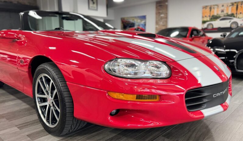 2002 Chevrolet Camaro Z28 SS 35th Anniversary Convertible full