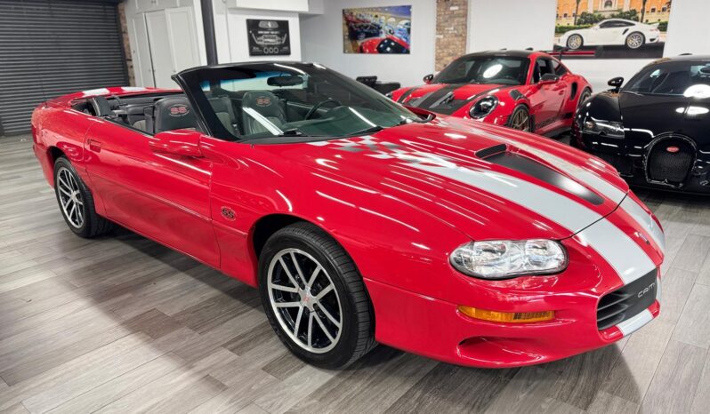 2002 Chevrolet Camaro Z28 SS 35th Anniversary Convertible full