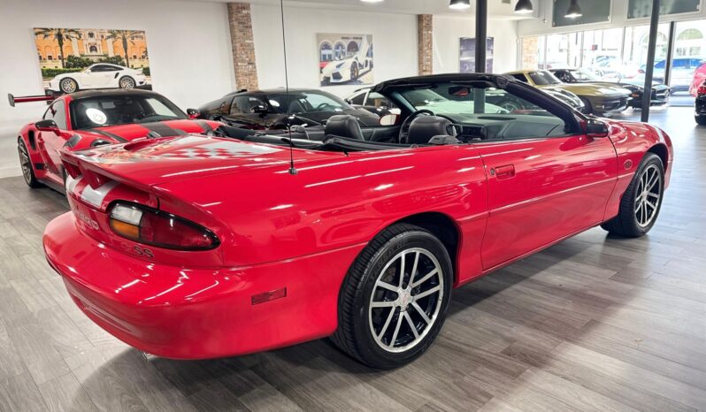 2002 Chevrolet Camaro Z28 SS 35th Anniversary Convertible full