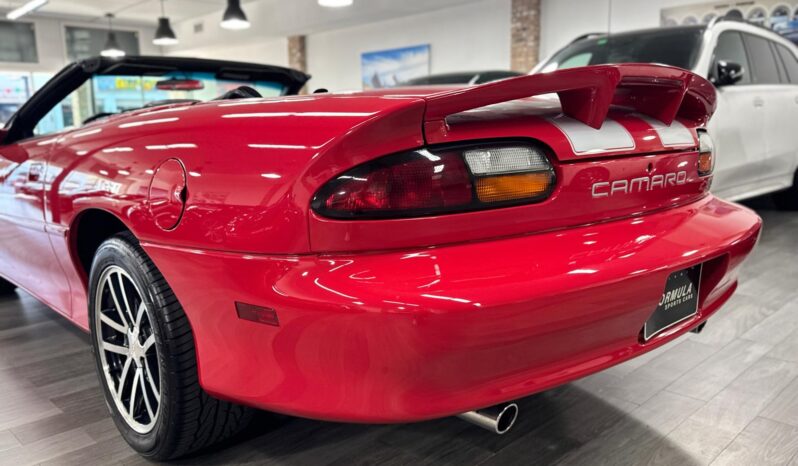 2002 Chevrolet Camaro Z28 SS 35th Anniversary Convertible full