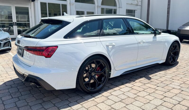2024 Audi RS 6 Avant 4.0T quattro performance full