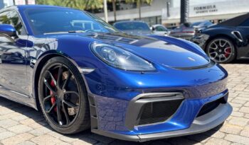 2021 Porsche 718 Cayman GT4 DeMan 4.5L full