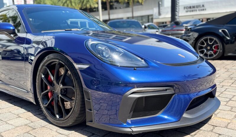 2021 Porsche 718 Cayman GT4 DeMan 4.5L full