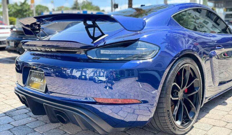 2021 Porsche 718 Cayman GT4 DeMan 4.5L full