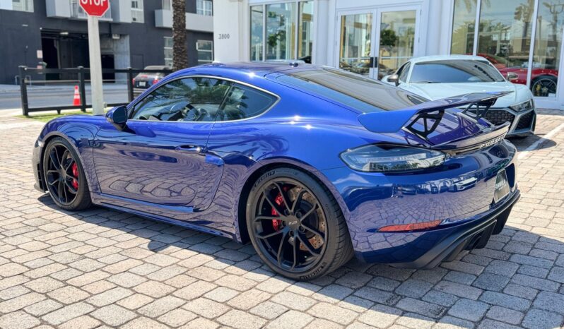 2021 Porsche 718 Cayman GT4 DeMan 4.5L full
