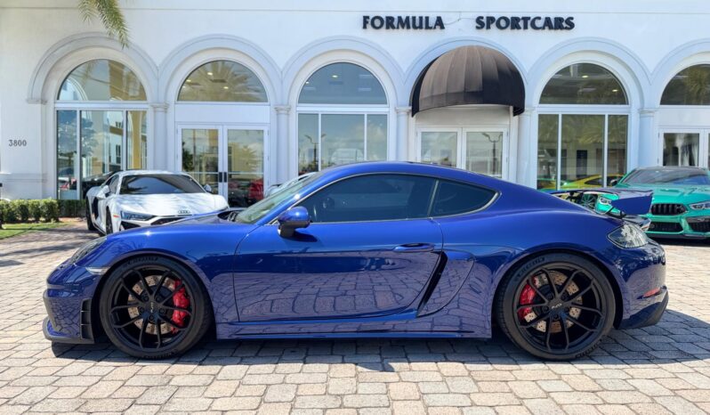 2021 Porsche 718 Cayman GT4 DeMan 4.5L full