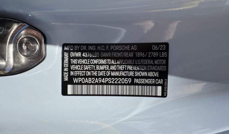 2023 Porsche 911 Carrera S full