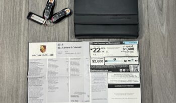2013 Porsche 911 Carrera S Cabriolet full