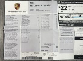 2013 Porsche 911 Carrera S Cabriolet
