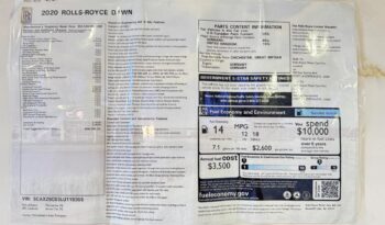 2020 Rolls-Royce Dawn full