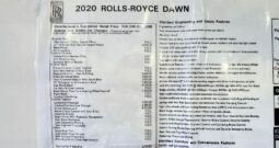 2020 Rolls-Royce Dawn