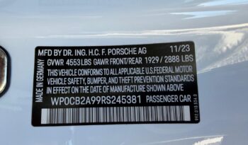 2024 Porsche 911 Carrera 4S Cabriolet full