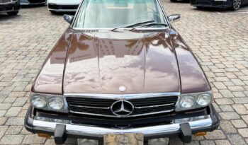 1985 Mercedes SL Class 380 SL full