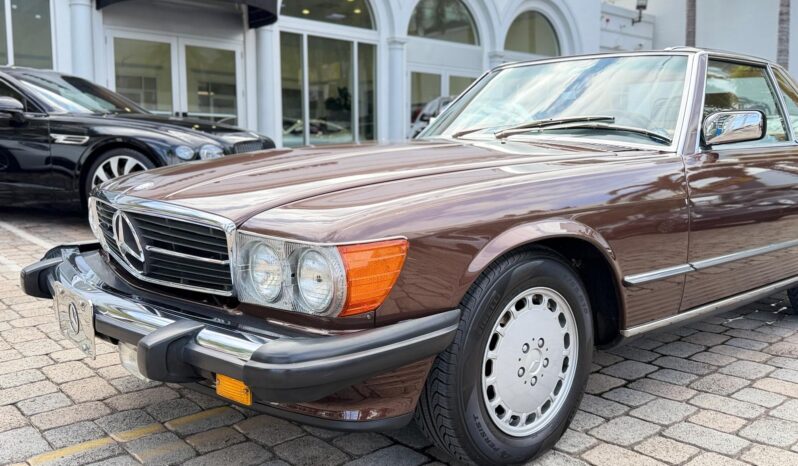 1985 Mercedes SL Class 380 SL full