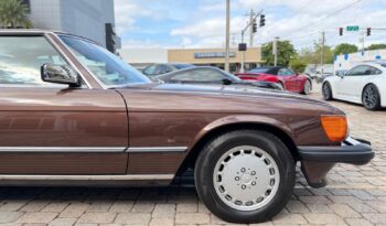1985 Mercedes SL Class 380 SL full