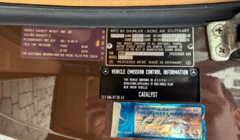 1985 Mercedes SL Class 380 SL full