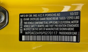 2023 Porsche 911 GT3 full