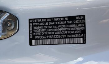 2024 Porsche 911 Carrera Cabriolet full