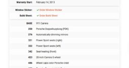 2013 Porsche 911 Carrera