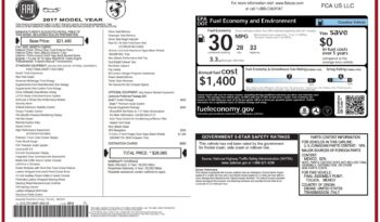 2017 FIAT 500C Abarth Cabrio full