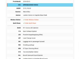 2017 Porsche 911 Carrera 4S Cabriolet