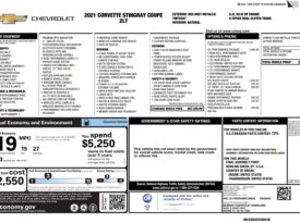 2021 Chevrolet Corvette Stingray 2LT Coupe