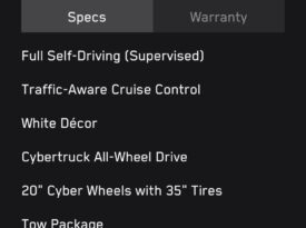 2024 Tesla Cybertruck