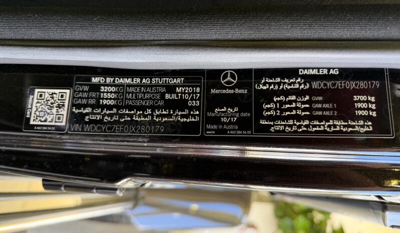 2018 Mercedes-Benz G-Class Maybach G 650 Landaulet full