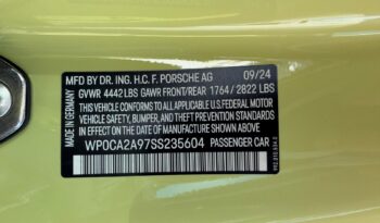 2025 Porsche 911 Carrera Cabriolet full