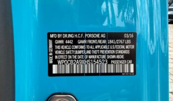 2017 Porsche 911 Carrera 4S Cabriolet full