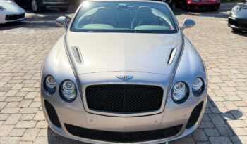 2011 Bentley Continental Supersports Convertible full