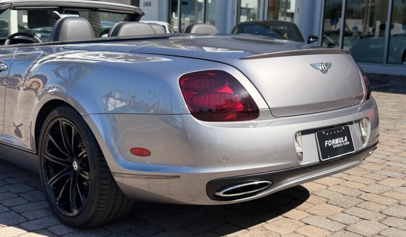2011 Bentley Continental Supersports Convertible full