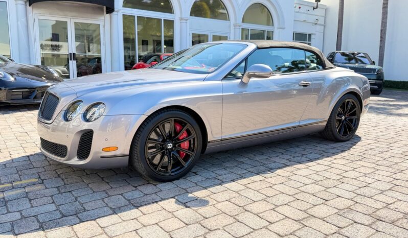 2011 Bentley Continental Supersports Convertible full