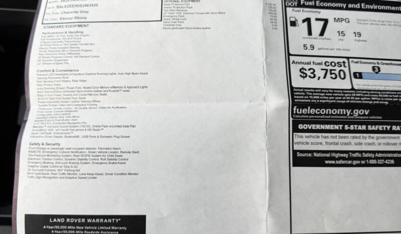 2025 Land Rover Defender 110 P635 OCTA full