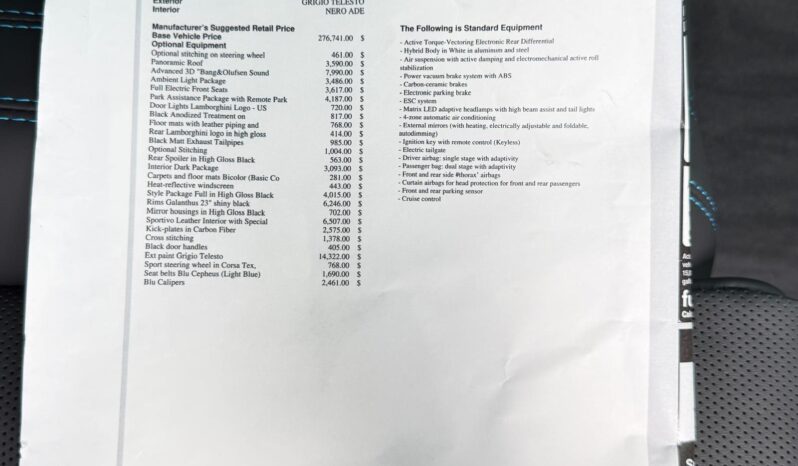 2025 Lamborghini Urus SE full