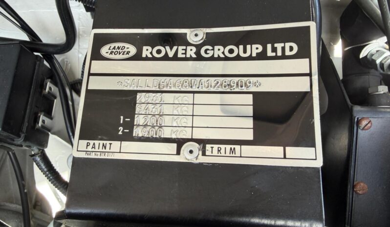 1997 Land Rover Defender 110 Beachcomber full