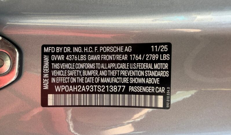 2026 Porsche 911 Carrera S full