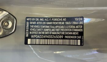 2025 Porsche 911 Turbo S 000 Commission full