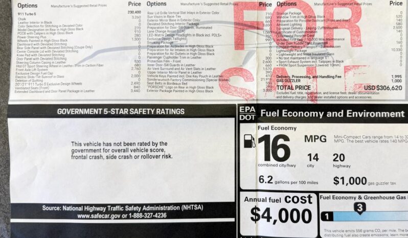 2025 Porsche 911 Turbo S 000 Commission full