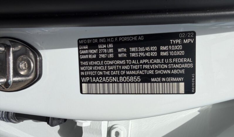 2022 Porsche Macan full