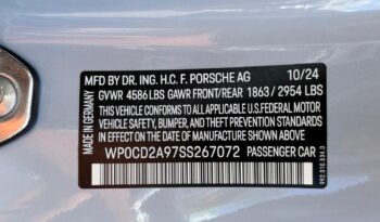 2025 Porsche 911 Turbo S Cabriolet full