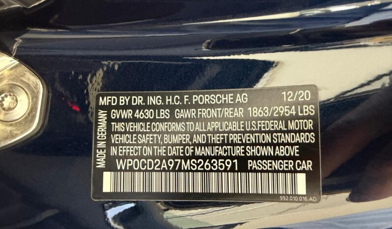 2021 Porsche 911 Turbo Cabriolet full