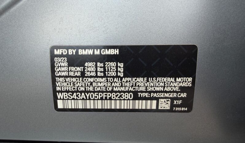 2023 BMW M3 Competition xDrive full