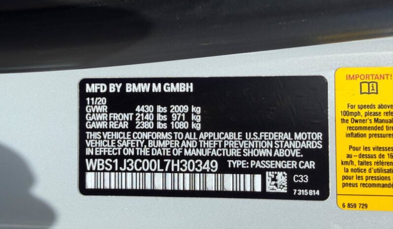 2020 BMW M2 CS full
