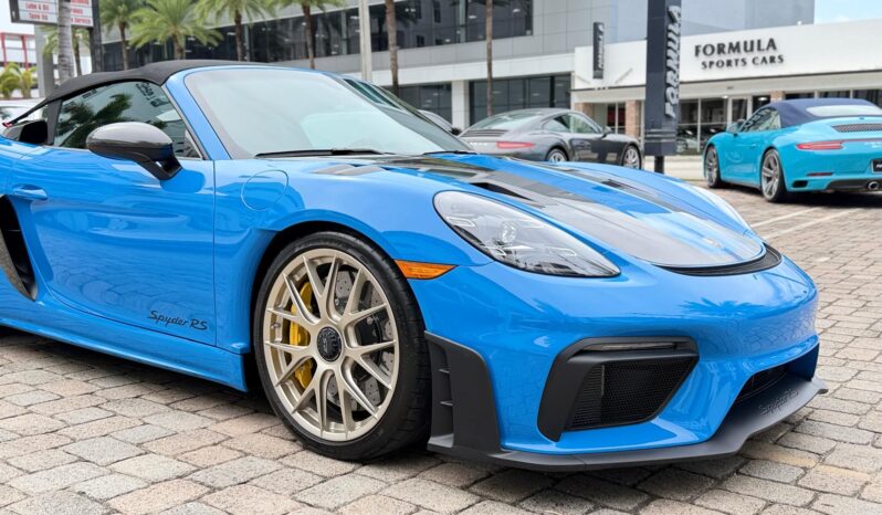 2025 Porsche 718 Spyder RS full