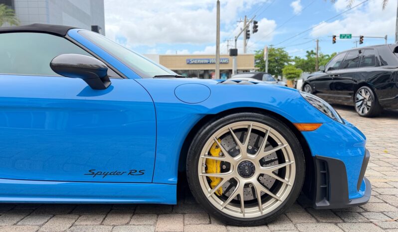2025 Porsche 718 Spyder RS full
